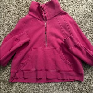 Lululemon half zip scuba (funnel neck)